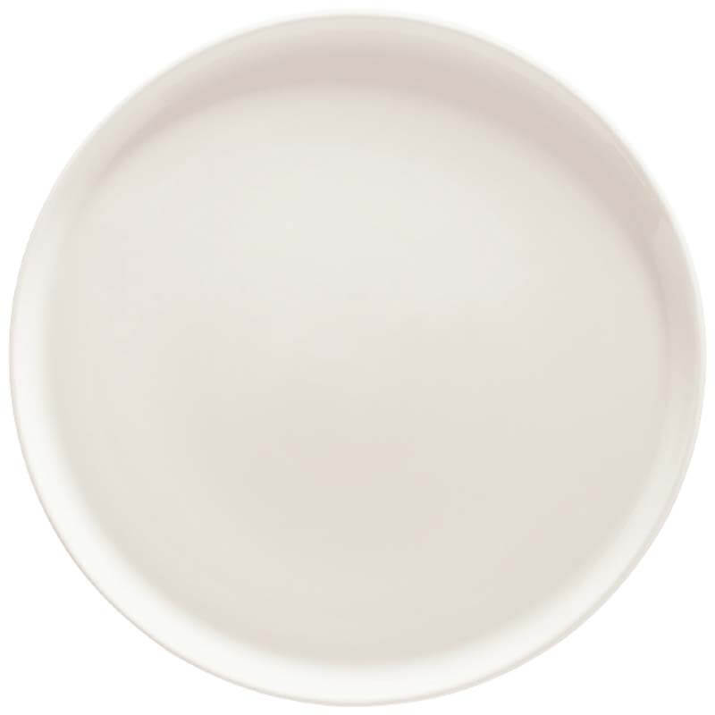 Platos para pizza Bonna Gourmet Cream 32 cm color crema - 6 ud