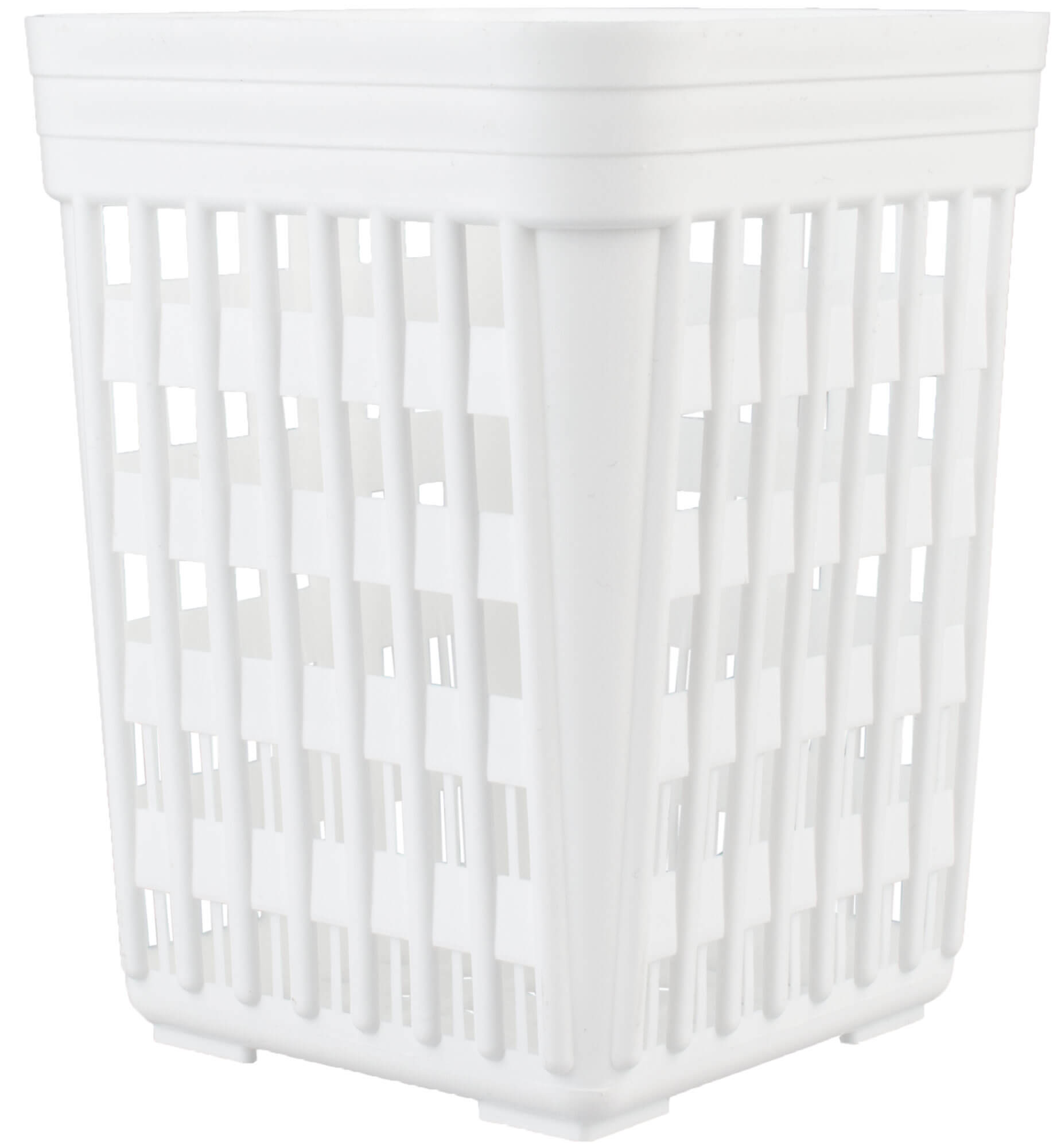 Cesta para lavavajillas, plástico PP blanco - 13,8 x 10,8 cm