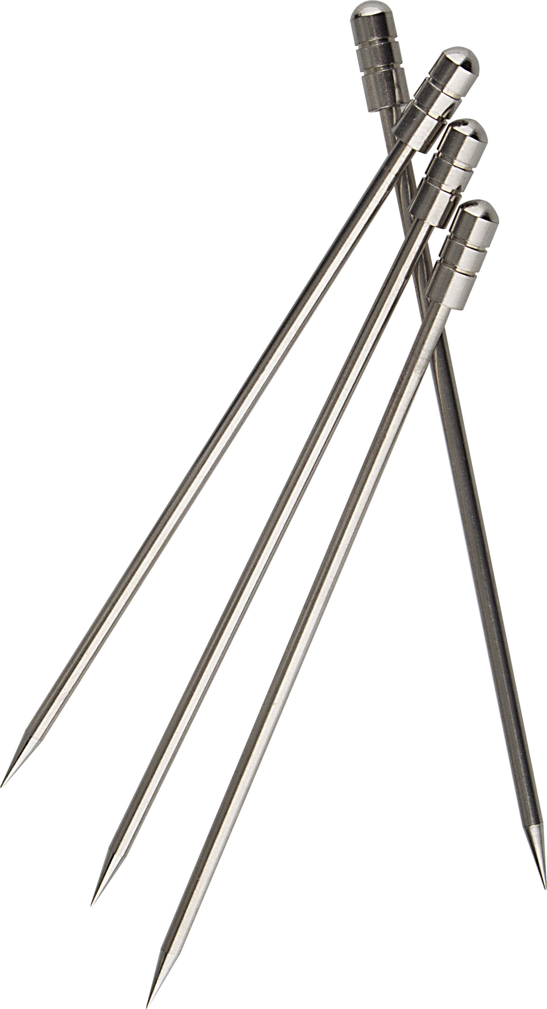 Palillos para cócteles de acero inoxidable - 8,3 cm (16 uds)