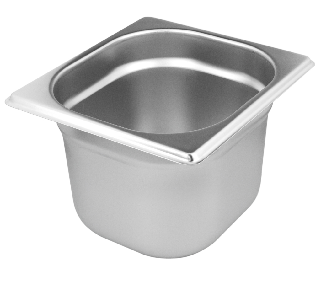 Recipiente Gastronorm de diferentes profundidades - Acero inoxidable (GN 1/6)
