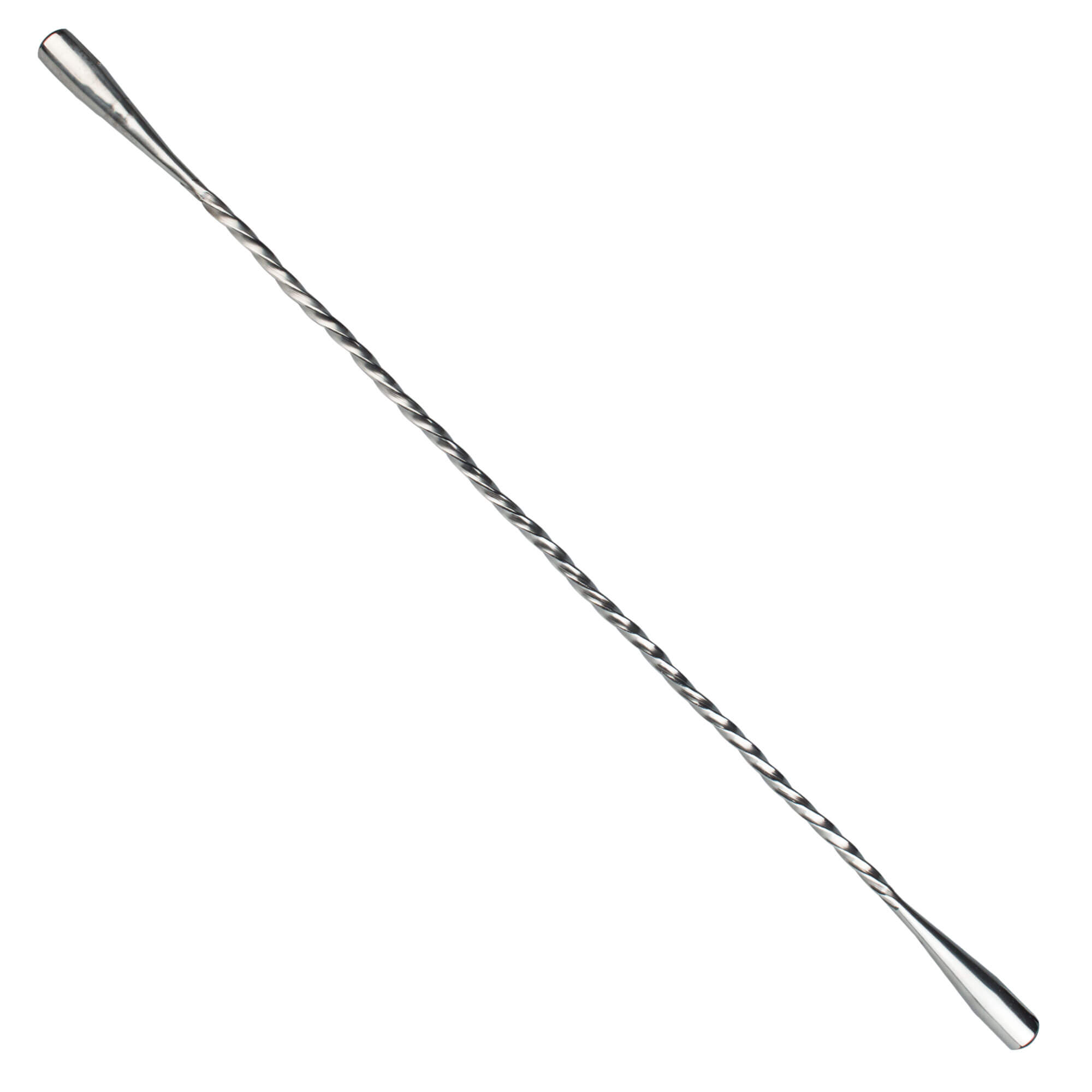 Agitador de cóctel doble de lágrima - Acero inoxidable (30 cm)