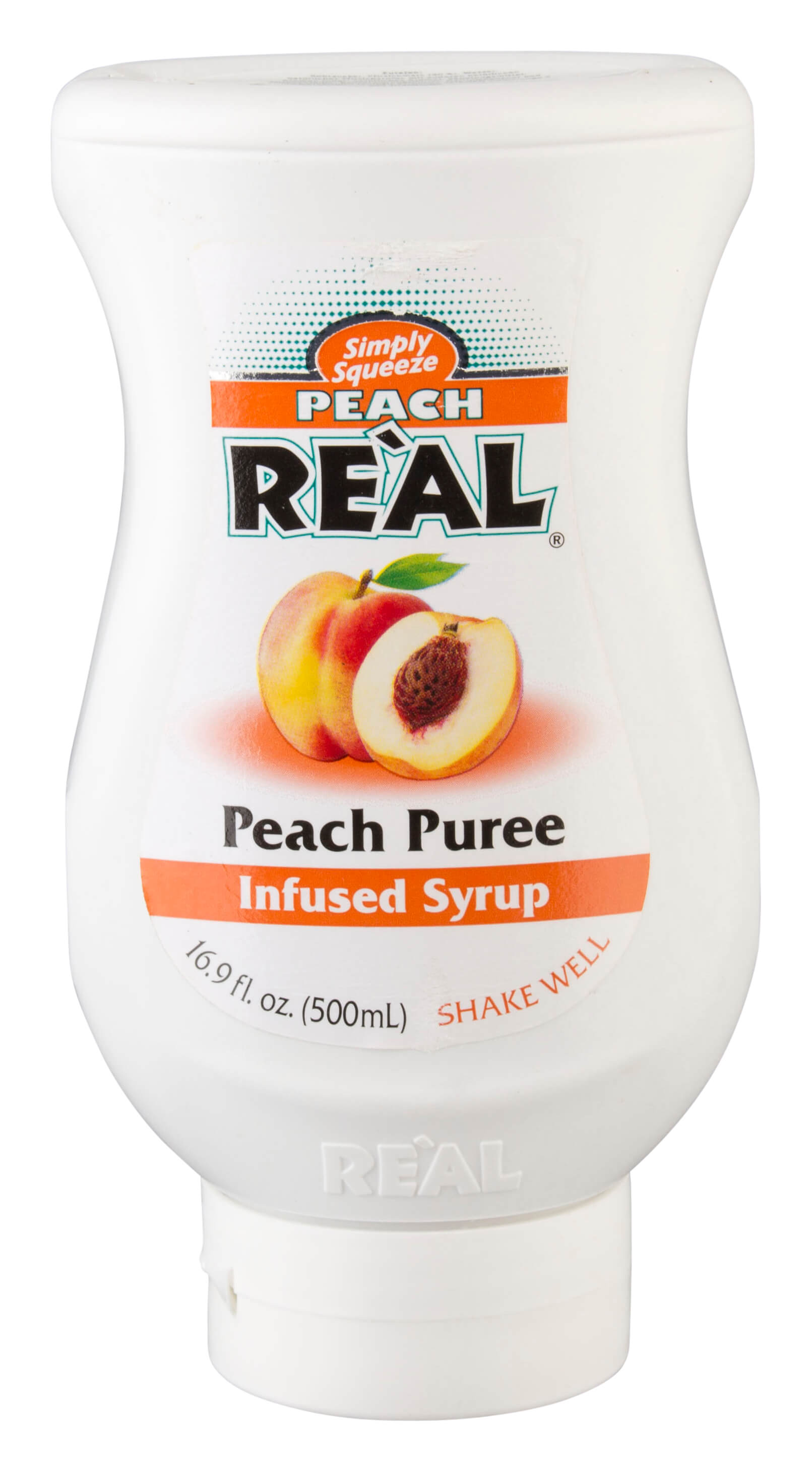 Peach Real - Sirope de melocotón (500 ml)