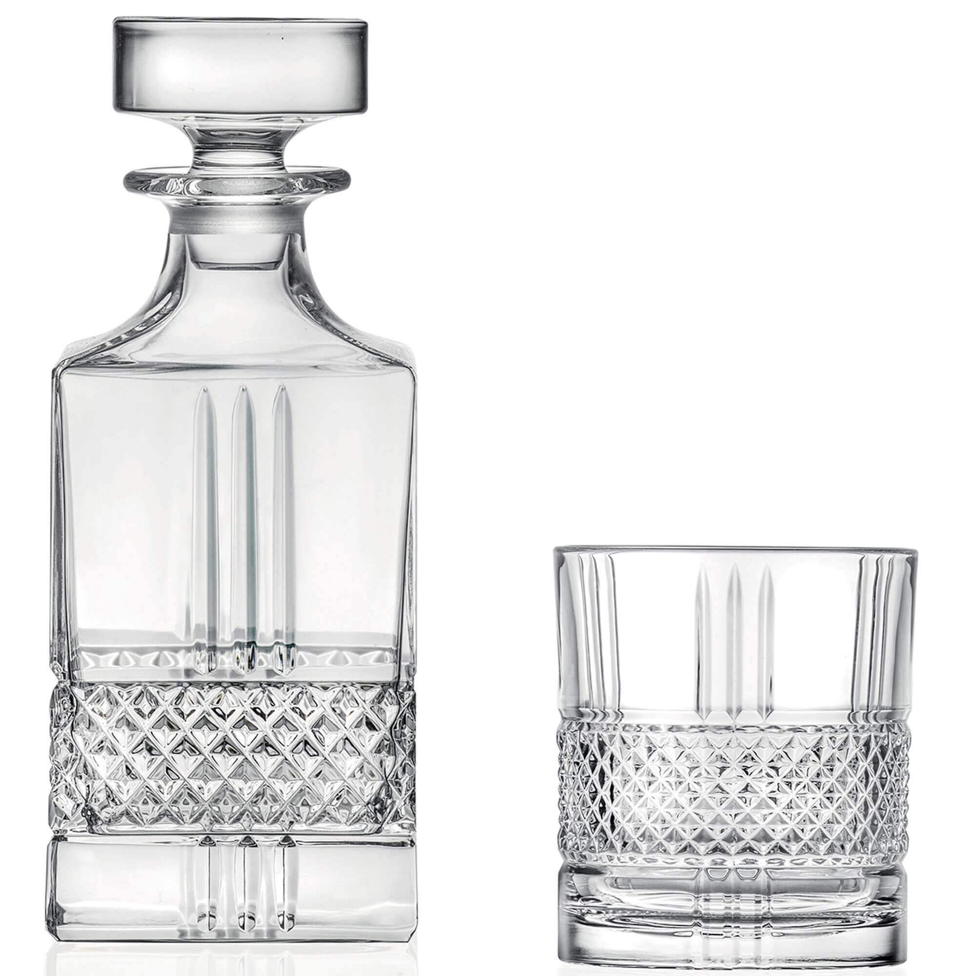 Juego de whisky Brillante, RCR - 1 jarra + 6 vasos