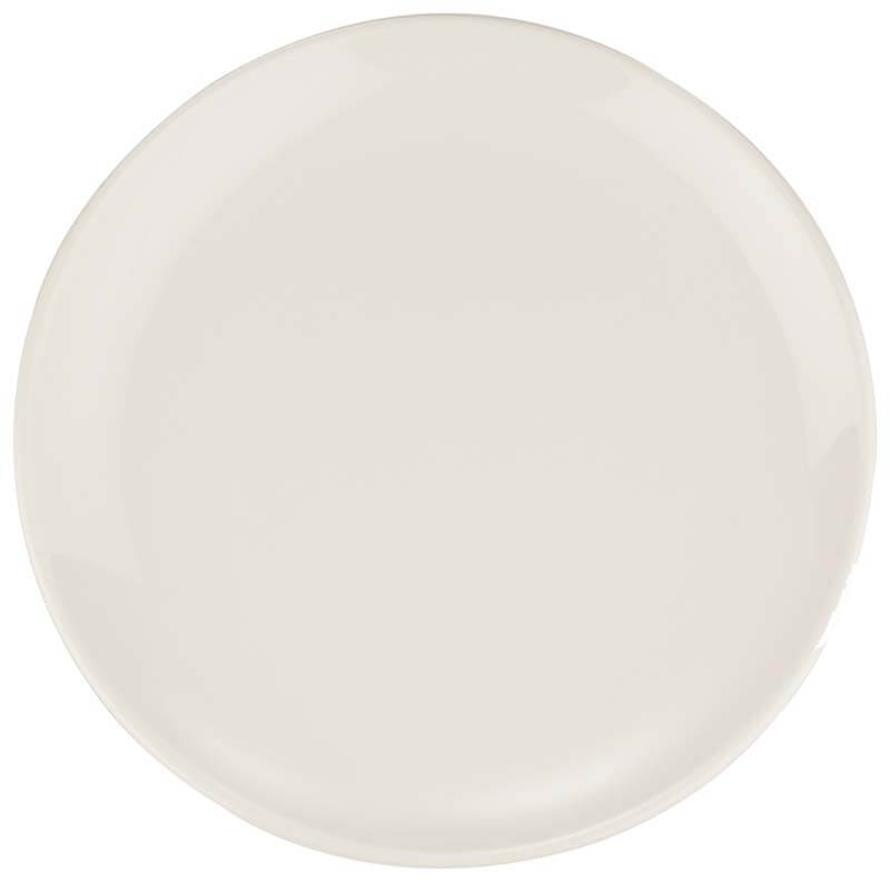 Plato llano Bonna Gourmet Cream 25 cm crema - 12 ud