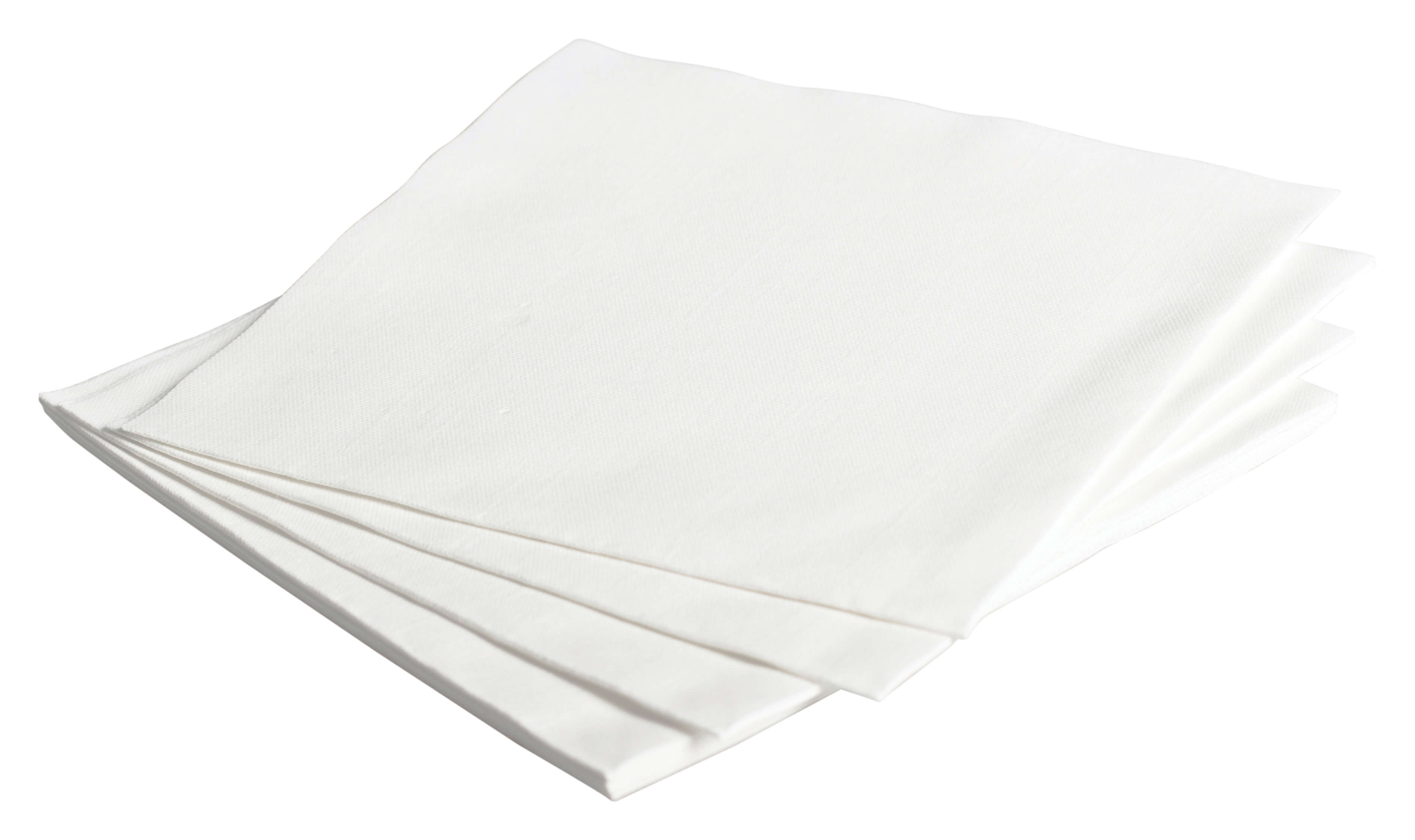 Servilleta Airlaid, 40 x 40 cm, pliegue 1/4 - blanco