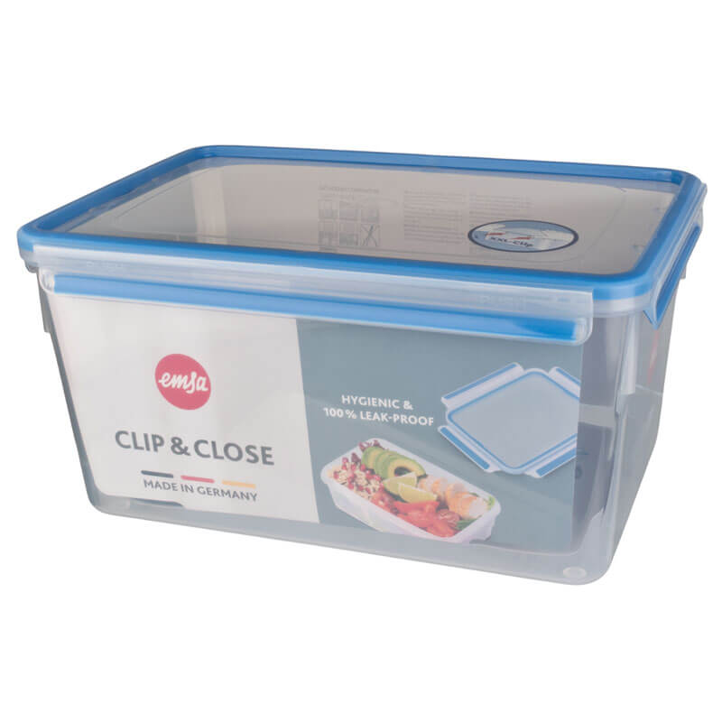 Tarro de almacenamiento Clip & Close, Emsa - 8 l