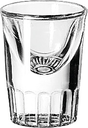 Vaso de chupito Fluted para whisky, Onis - 30 ml