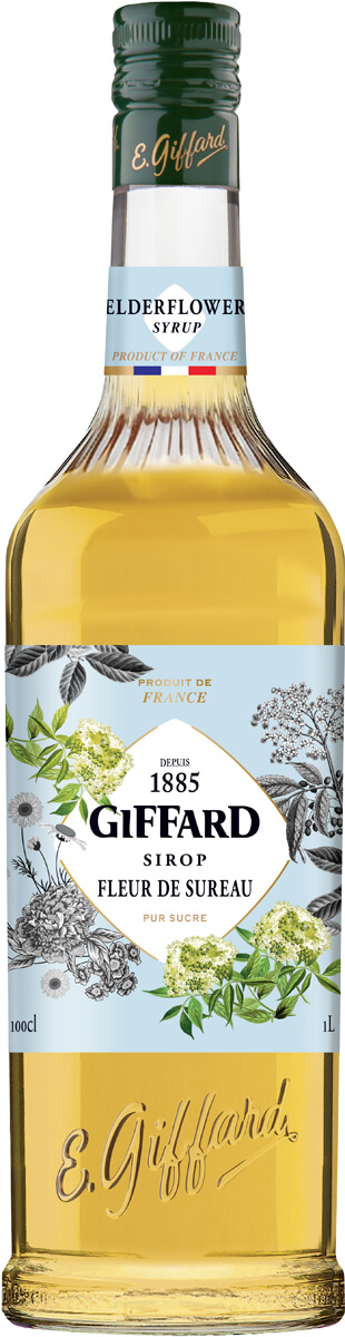 Flor de saúco - Sirope Giffard (1,0 l)