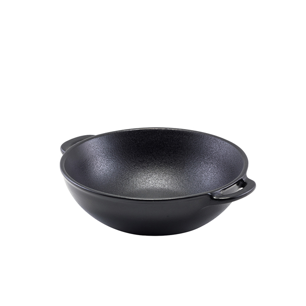 Cuenco Balti Forge de gres con aspecto de hierro fundido – 17 cm (6 uds)