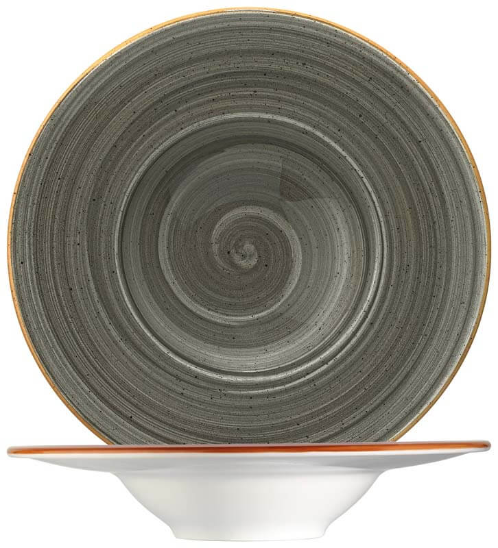 Bonna Aura Space Banquet Plato llano 28 cm gris - 6 ud