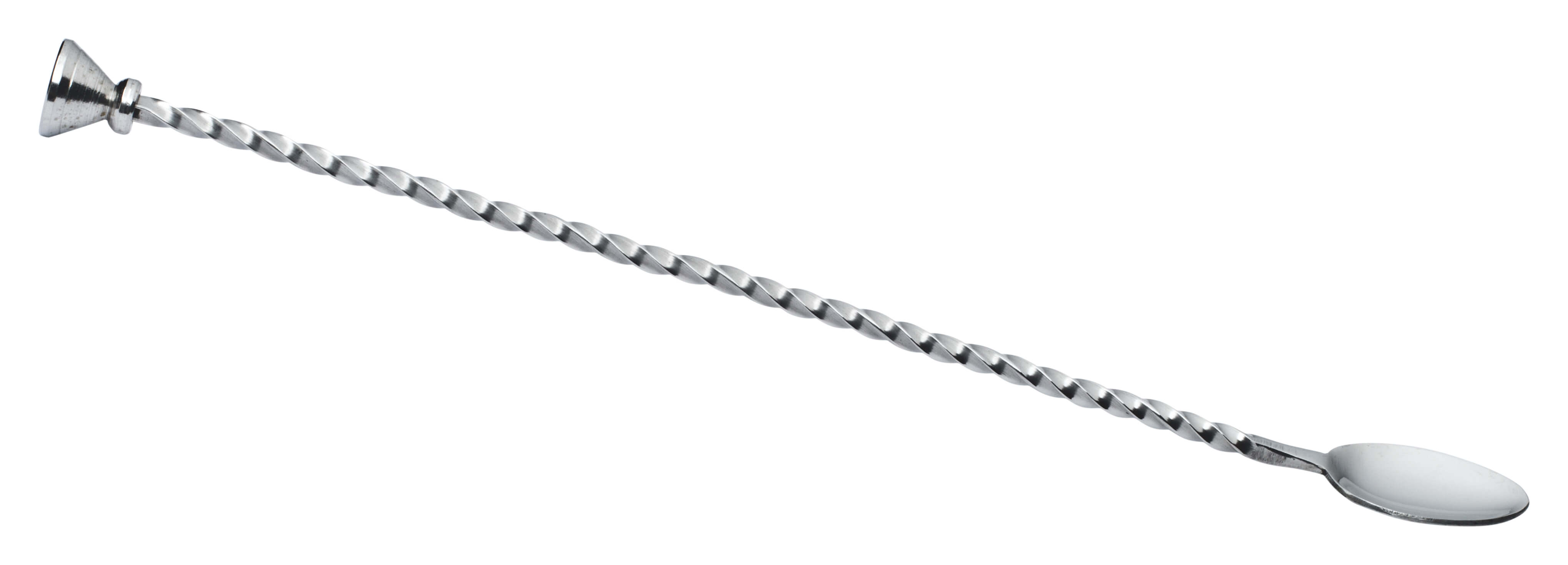 Cuchara de bar con machacador de azúcar y especias - 28 cm
