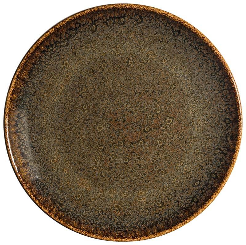 Bonna Ore Tierra Plato llano gourmet 27 cm marrón - 12 ud