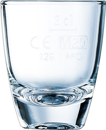 Copa de chupito Gin 12, Arcoroc - 35 ml (2 cl de marca)
