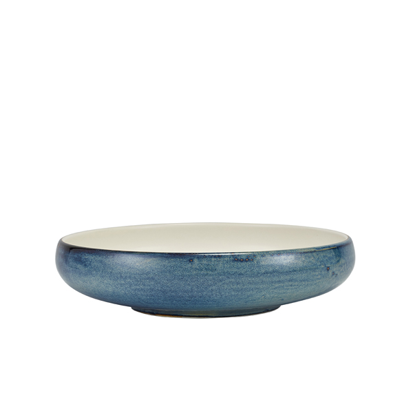 Copa Terra Aqua Blue interior blanco – 24,5 cm (6 uds)