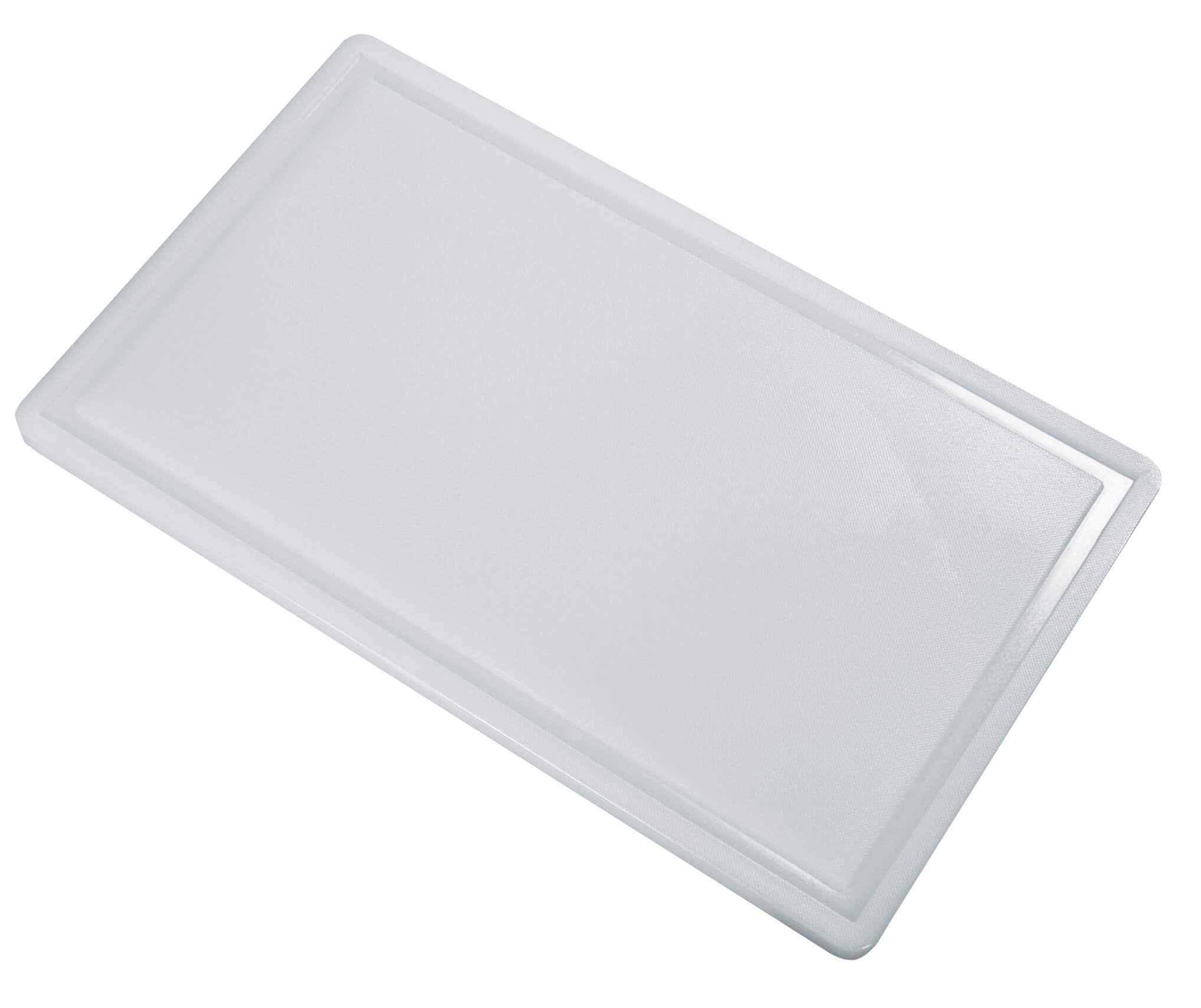 Tabla de cortar, blanca - polipropileno (50 x 30 cm)