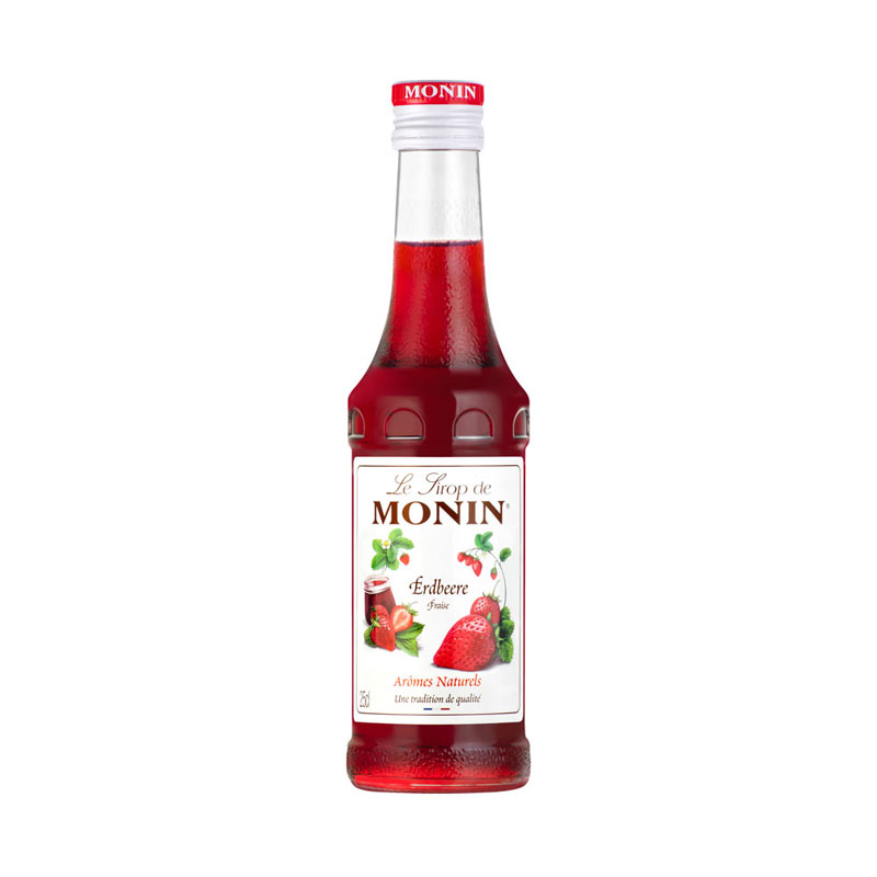 Fresa - Sirope Monin botella pequeña (0,25 l)