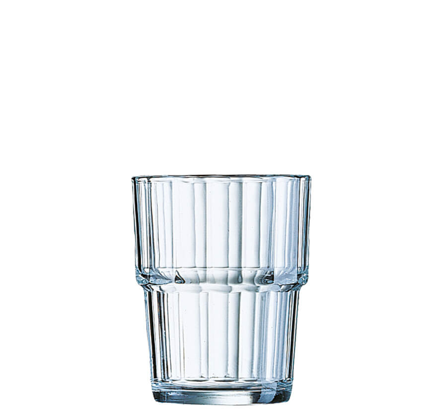 Vaso de agua / vaso de zumo, Norvege Arcoroc - 250 ml (6 uds)
