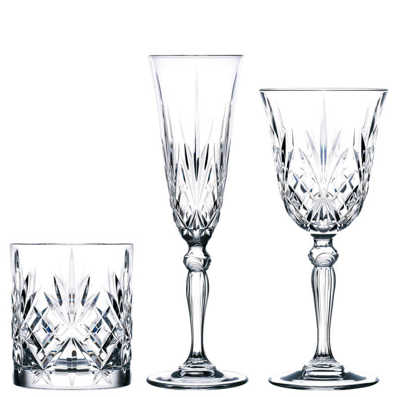Juego de vasos Melodia, RCR - 18 piezas