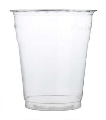 Vasos desechables de PLA, 250 ml, 0,2 l de marca (50 uds)