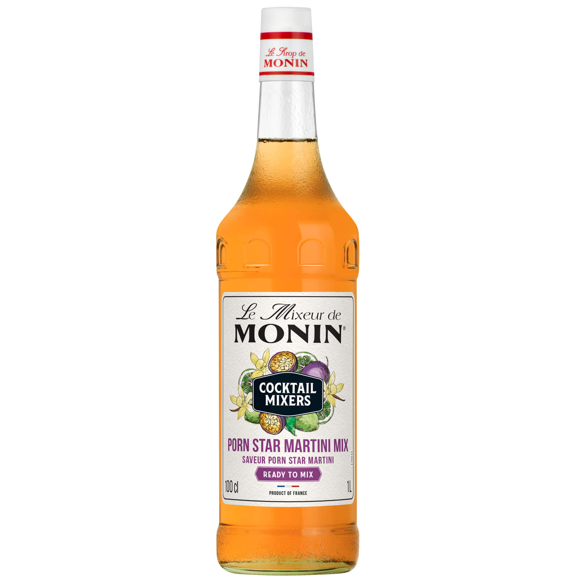 Pornstar Martini Mix - Monin Mezcladores para cócteles (1,0 l)