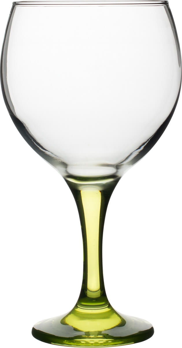 Vaso globo Gin&Tonic, tallo verde, Gürallar - 645 ml (1 ud)