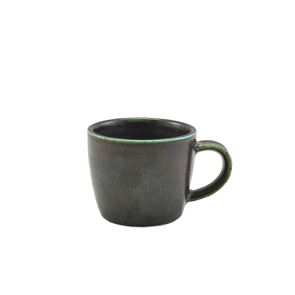 Taza de café espresso Terra Cinder Black – 90 ml (6 uds)