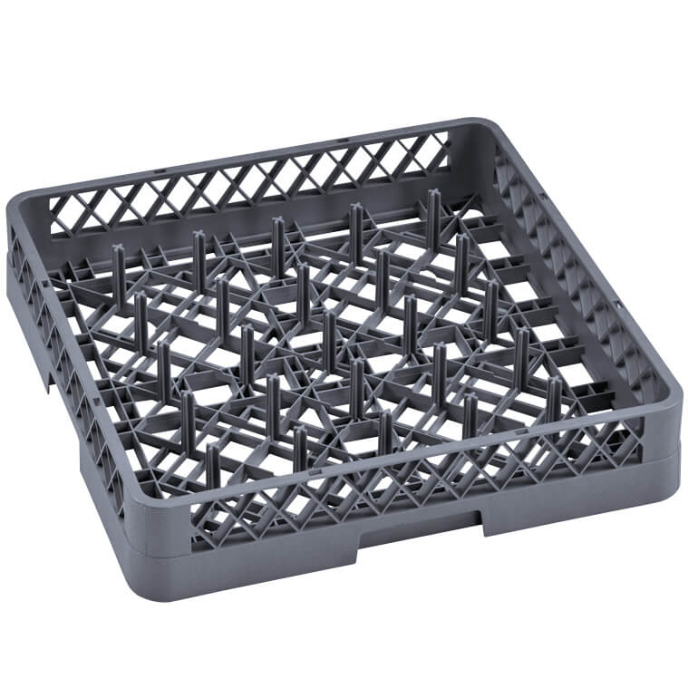 Cesta para lavavajillas, gris (Rack 98) - 50 x 50 x 10 cm