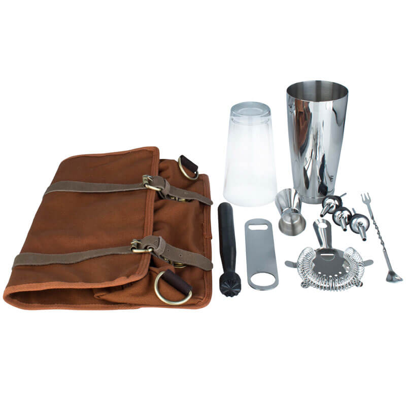Bolsa de barman profesional - Set de cócteles con bolsa