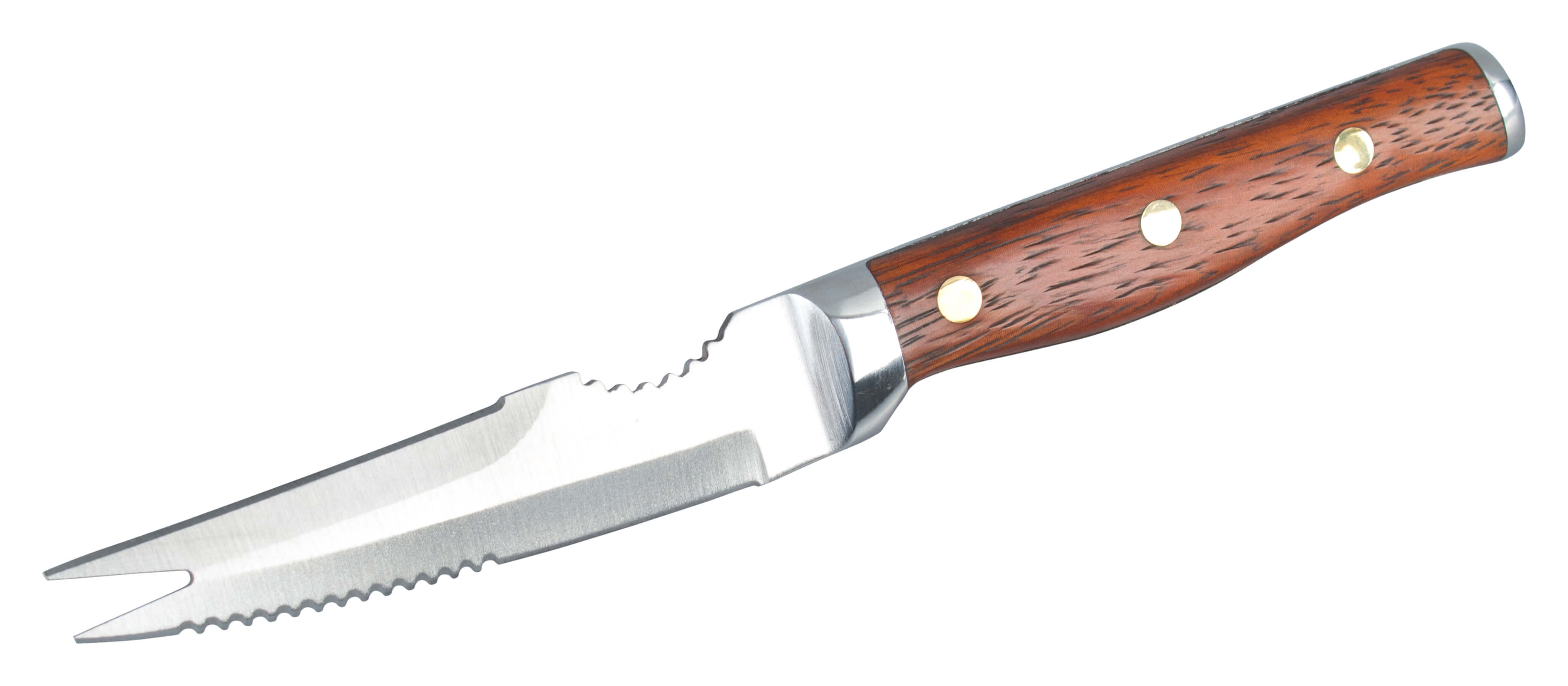 Cuchillo de bar Coley, acero inoxidable, mango de madera - 21,5 cm