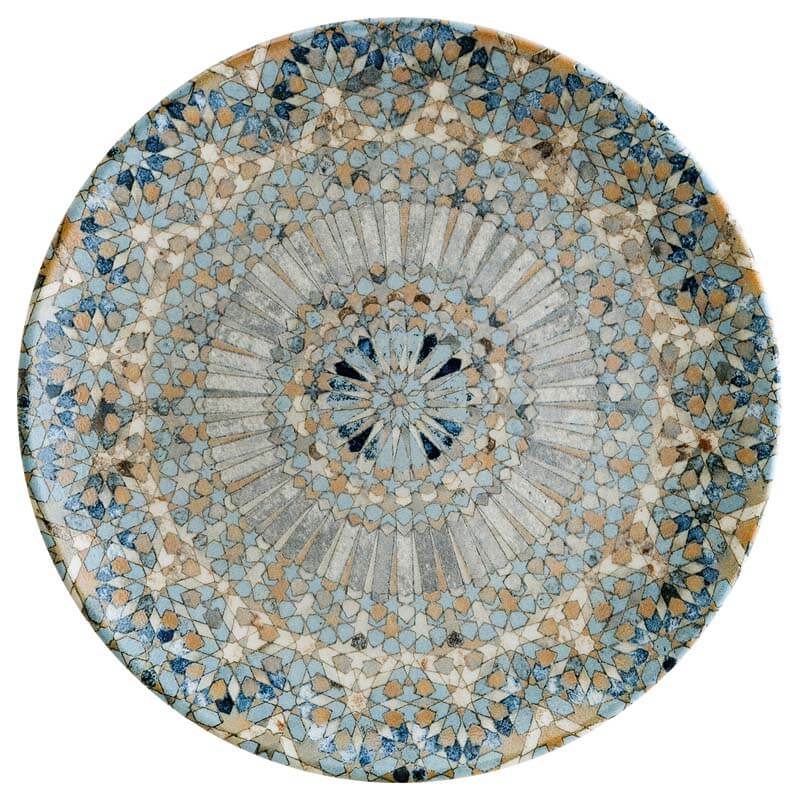 Bonna Luca Mosaic Platos gourmet planos 17 cm multicolores - 12 ud