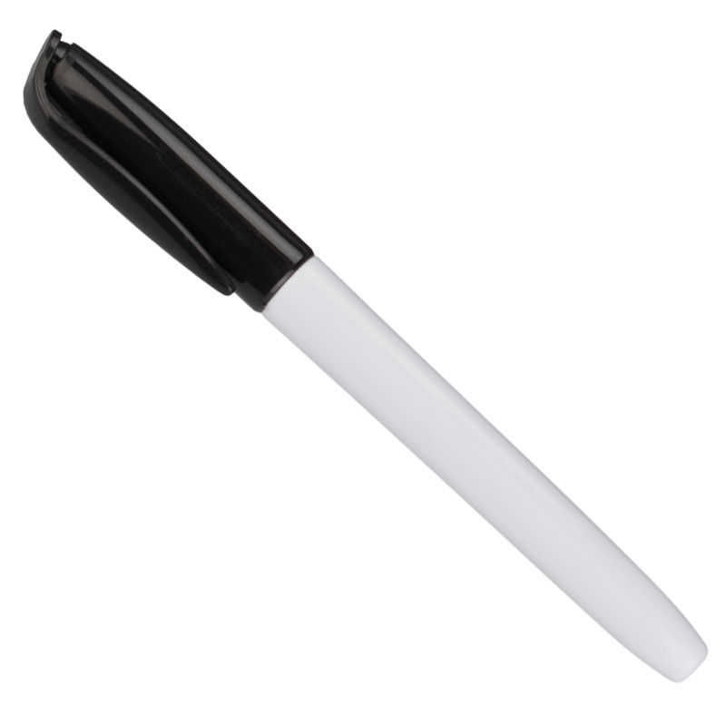 Rotuladores permanentes negros (12 uds.)
