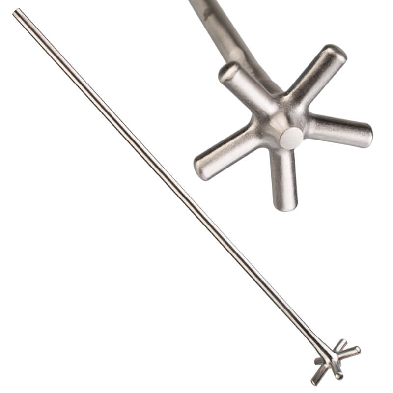 Agitador Swizzle Stick 47Ronin, acero inoxidable - 34,2 cm