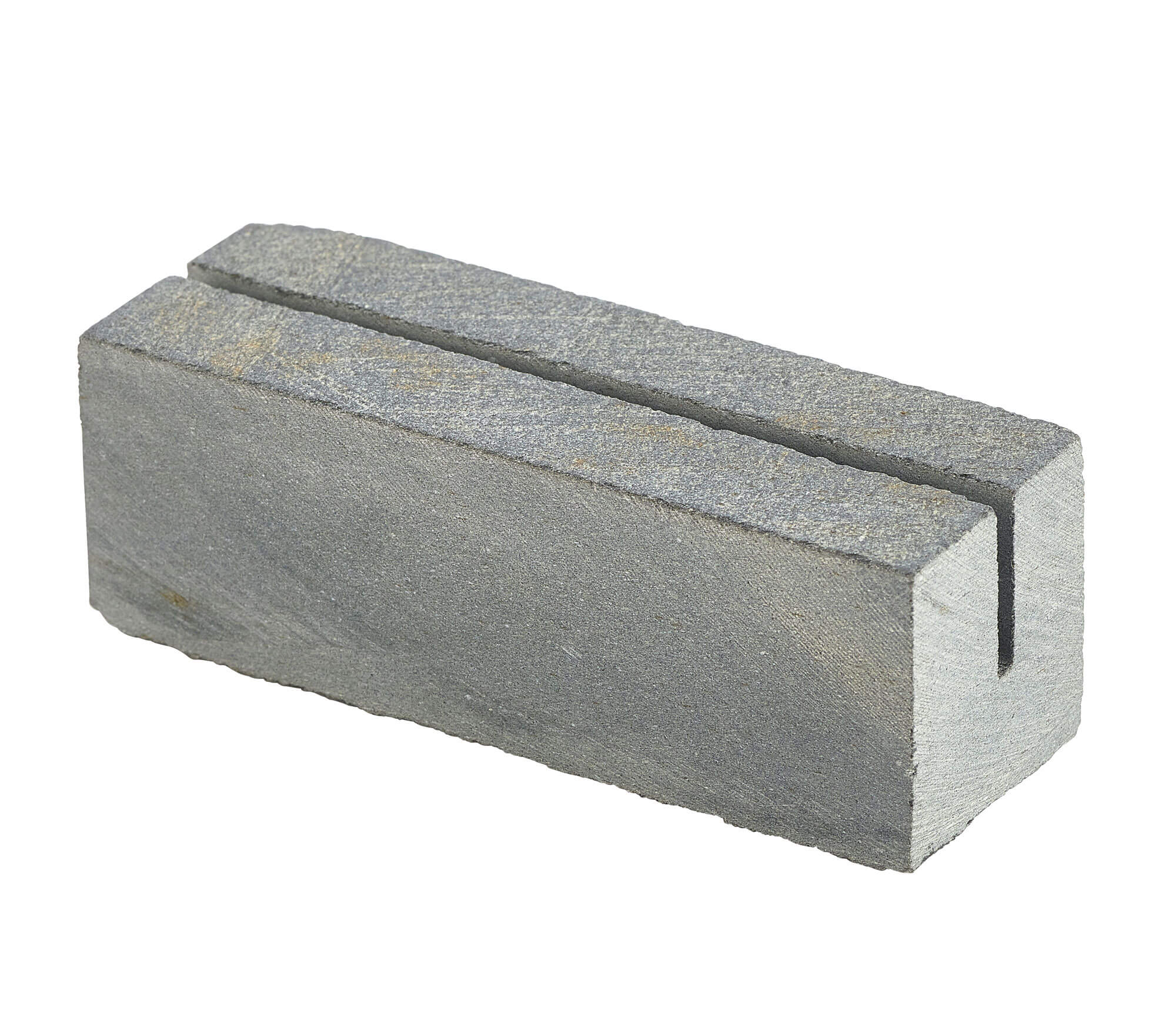 Sujeta tarjetas alargado, pizarra - 9 x 3 x 3 cm