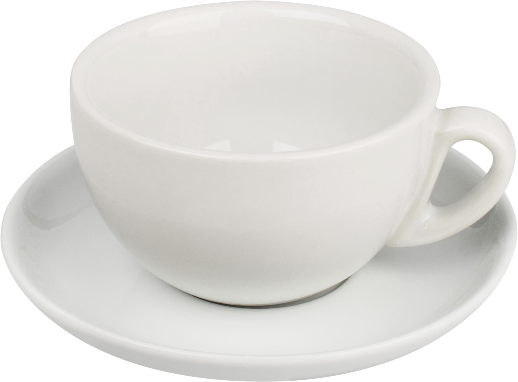 Taza de capuchino 280 ml / platillo
