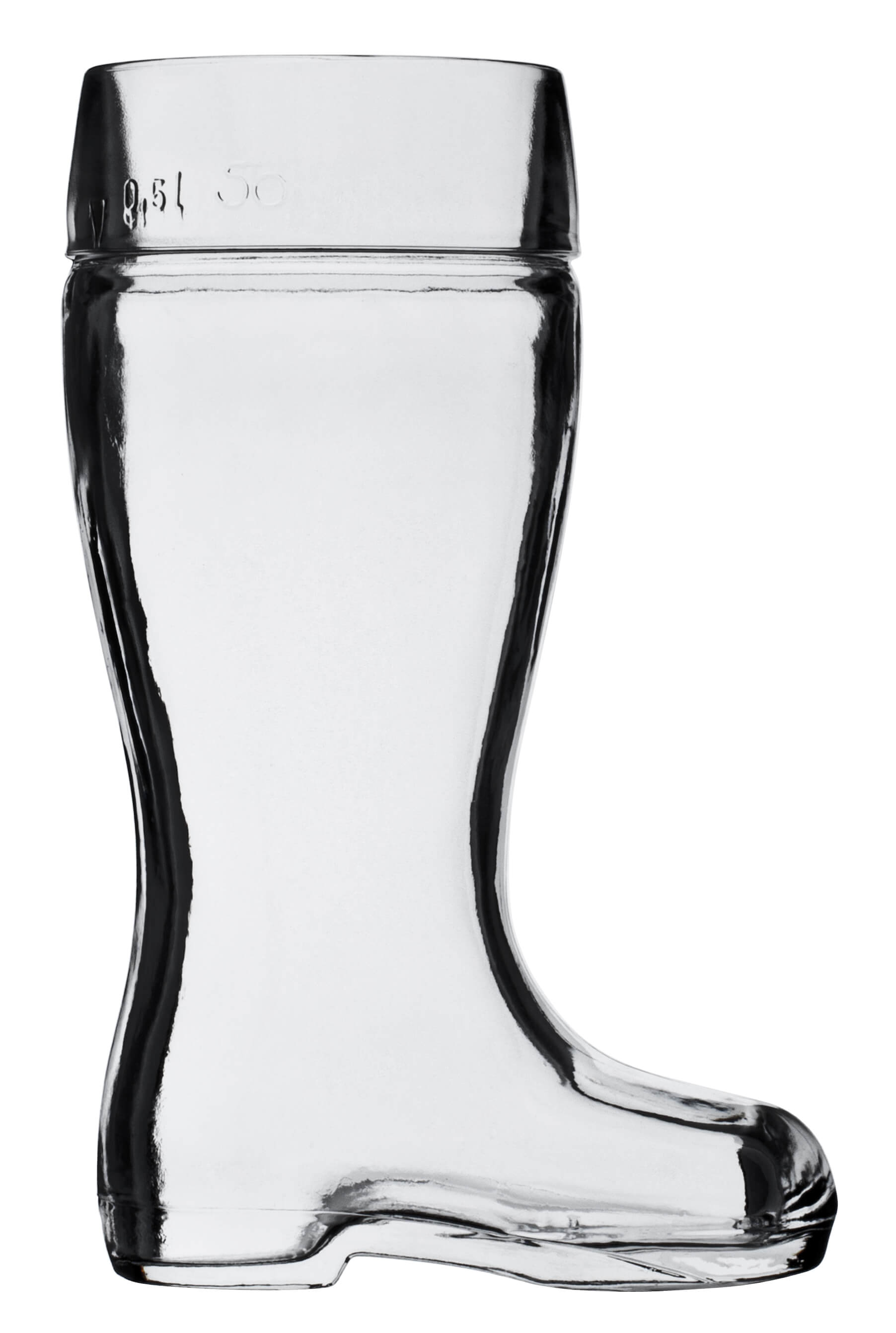 Vaso bota de cerveza, Stölzle Oberglas - 685 ml, 0,5 l de marca