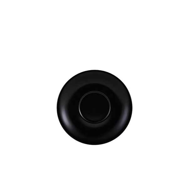 Platillo de porcelana negro mate – 13,5 cm (6 uds)