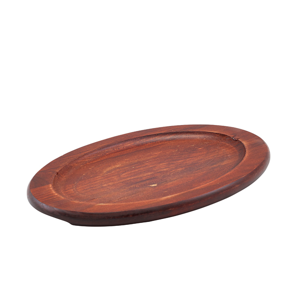 Posavasos de madera de repuesto para sartén de 27 x 18 cm