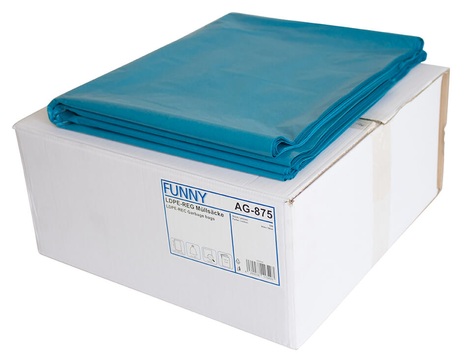 Bolsas de basura, azules, tipo 80 - 240 l  (100 uds)