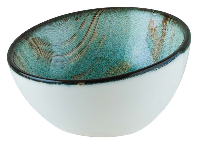 Bonna Madera Mint Vanta Cuenco 8 cm, 6 cl azul - 24 ud