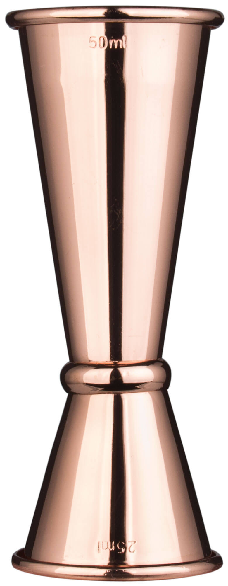 Medidor de cóctel/Jigger color cobre - Acero inoxidable (25/50 ml)