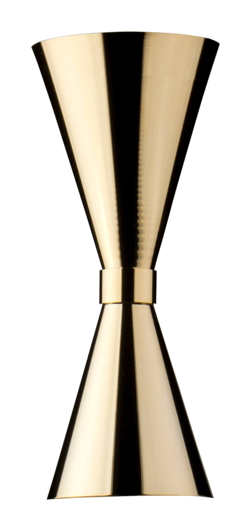 Medidor de cóctel / Jigger Mr. Slim, color dorado - Acero inoxidable (30/45 ml)
