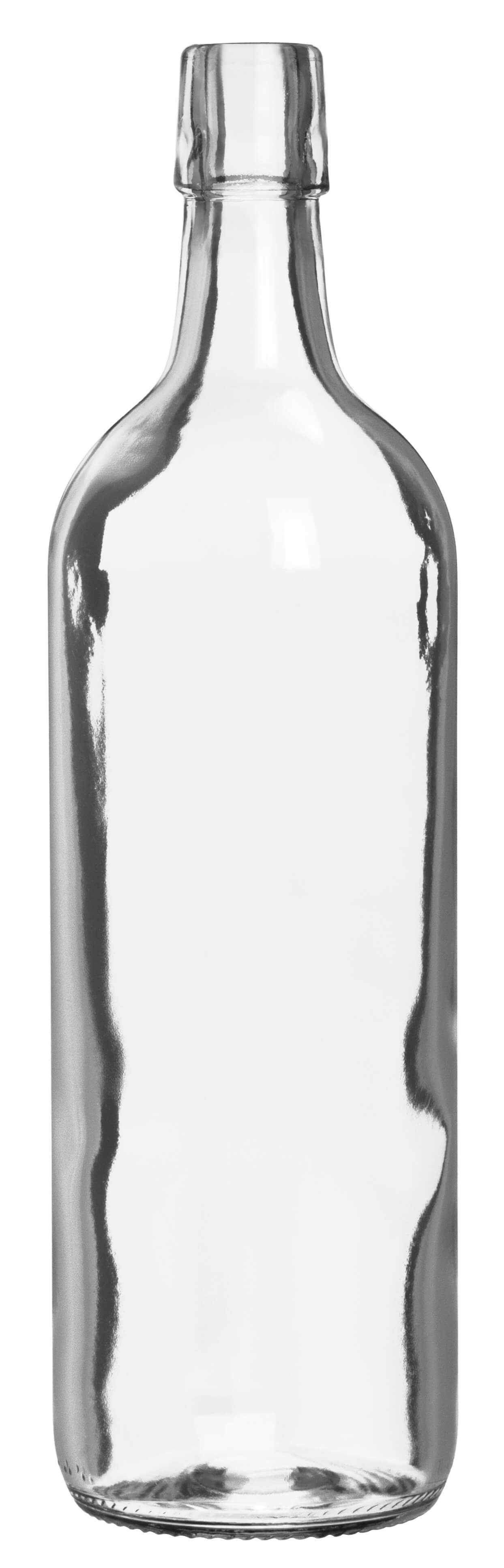 Botella con tapón de chapa - 1000 ml