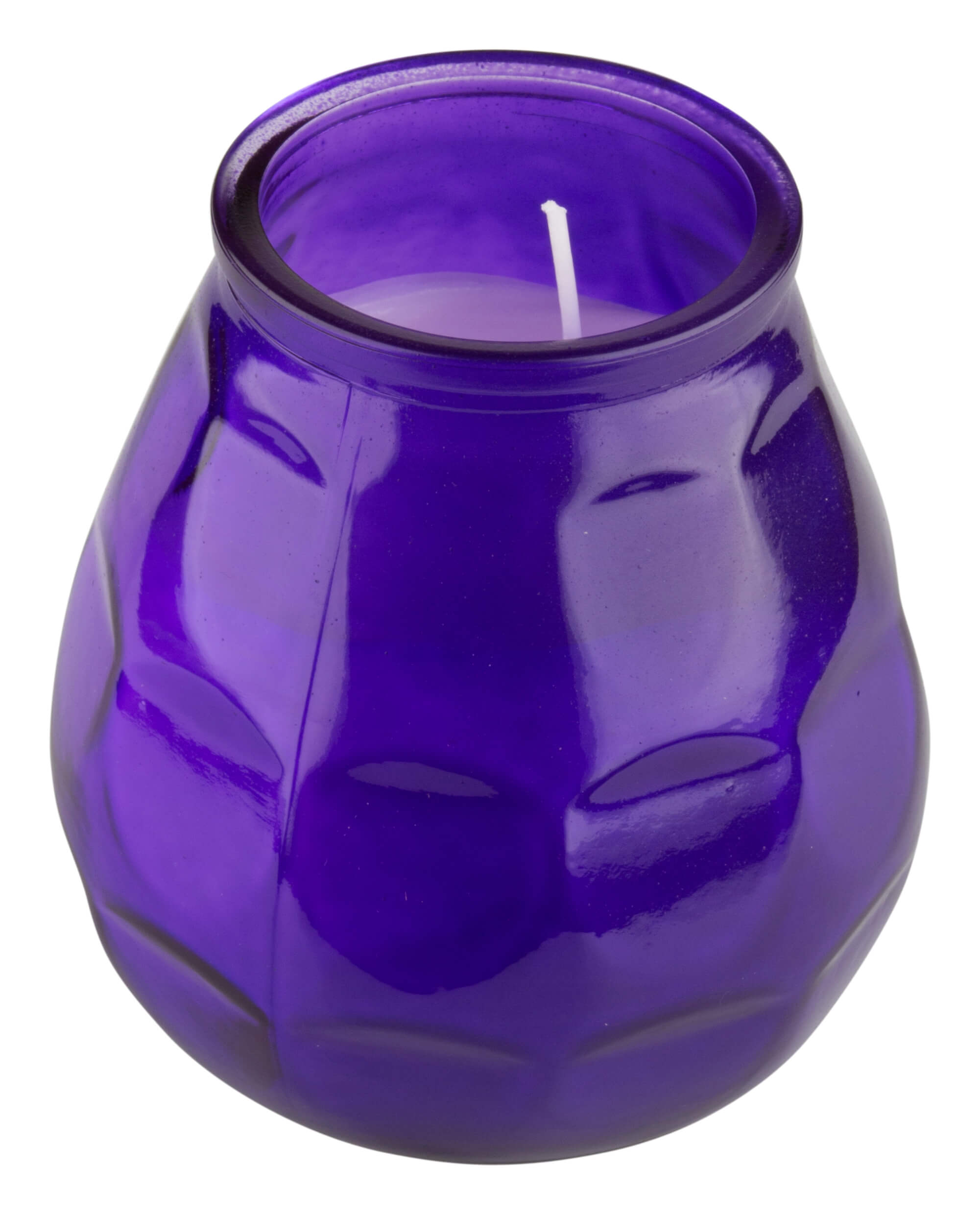 Portavelas Twilight, Bolsius Professional, 70 horas, 10,4 x 9,9 cm - morado (1 ud)