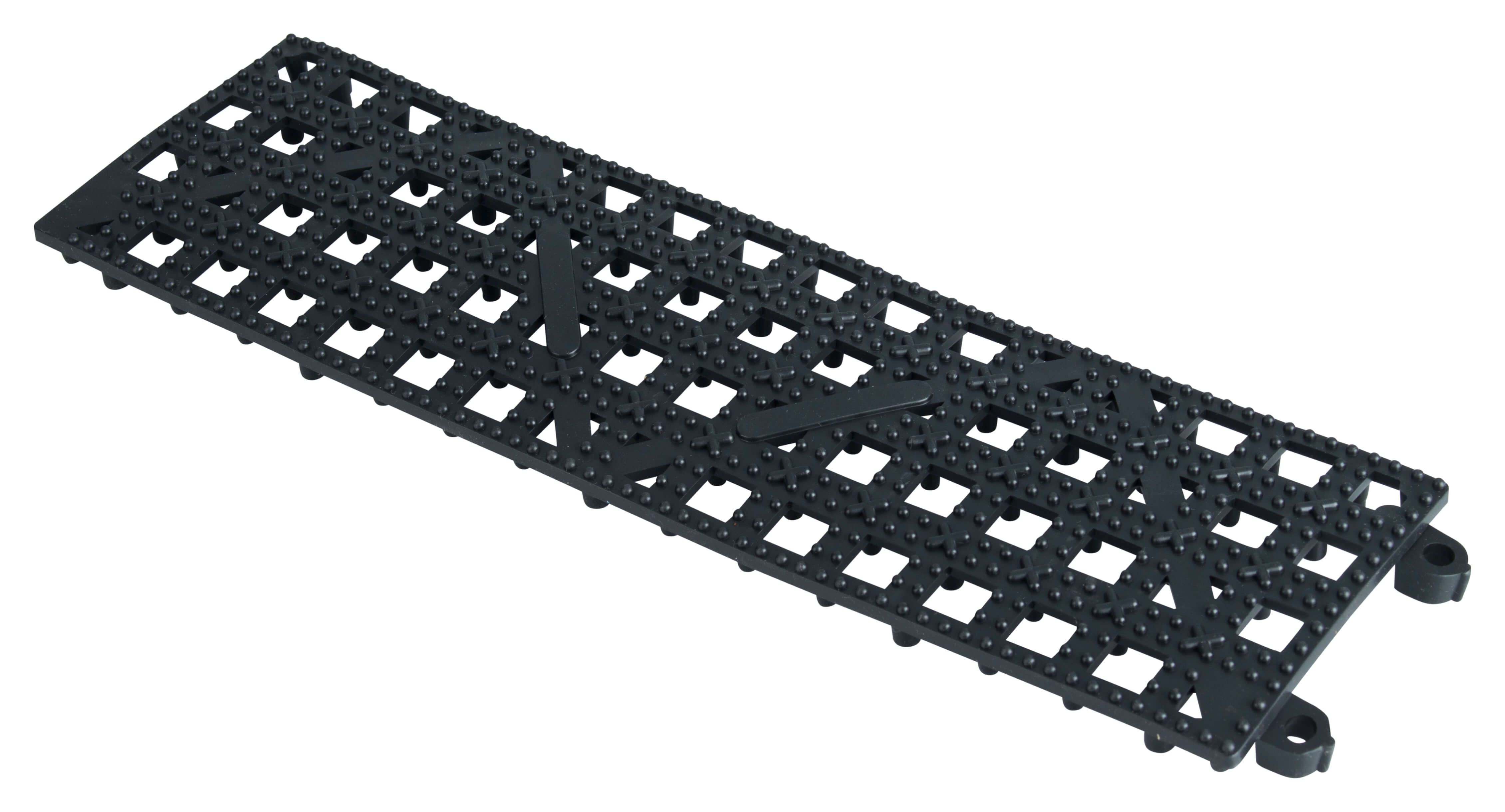 Alfombrilla para vasos negra - 9 x 31 cm