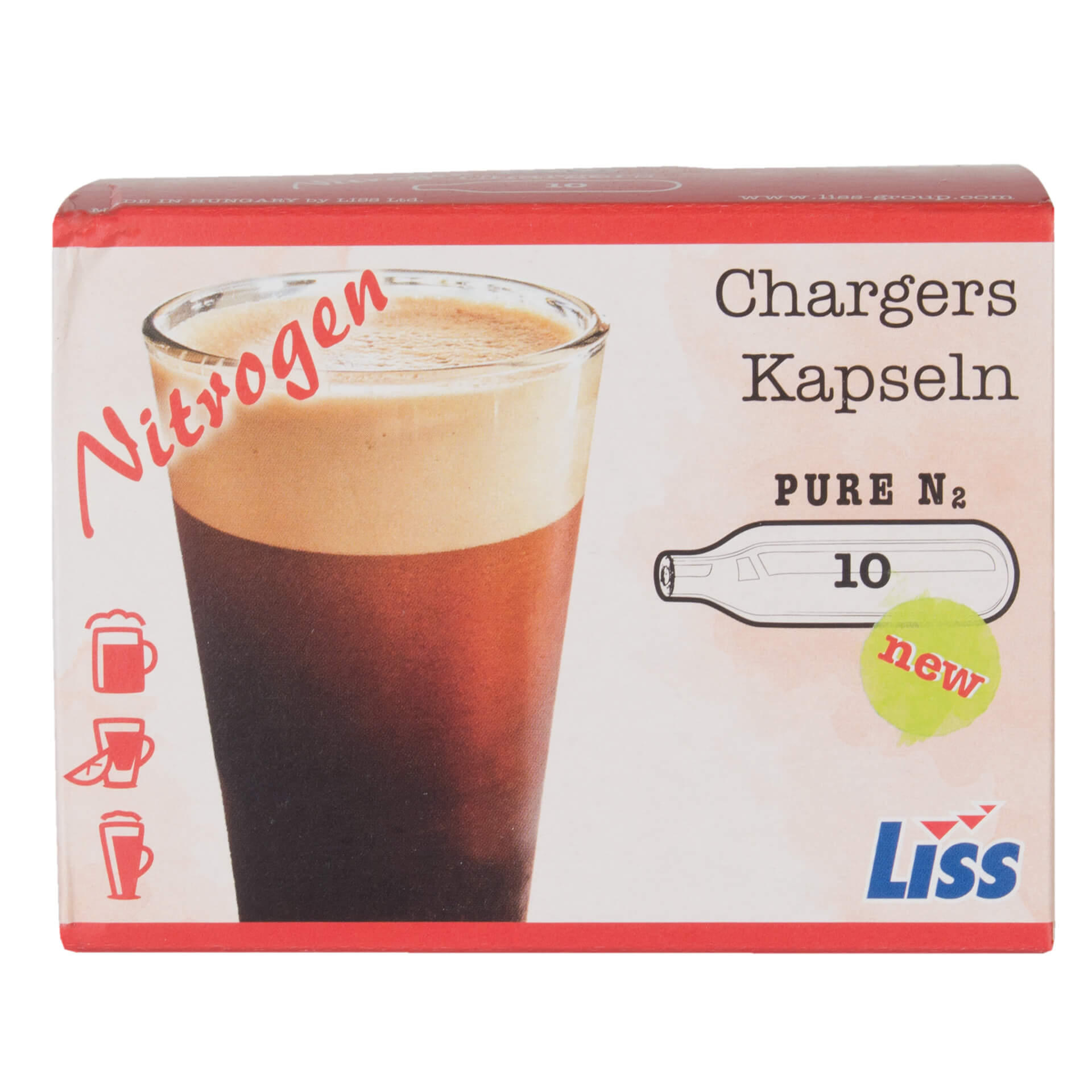 Cápsulas Liss Nitro N2 (10 unidades)