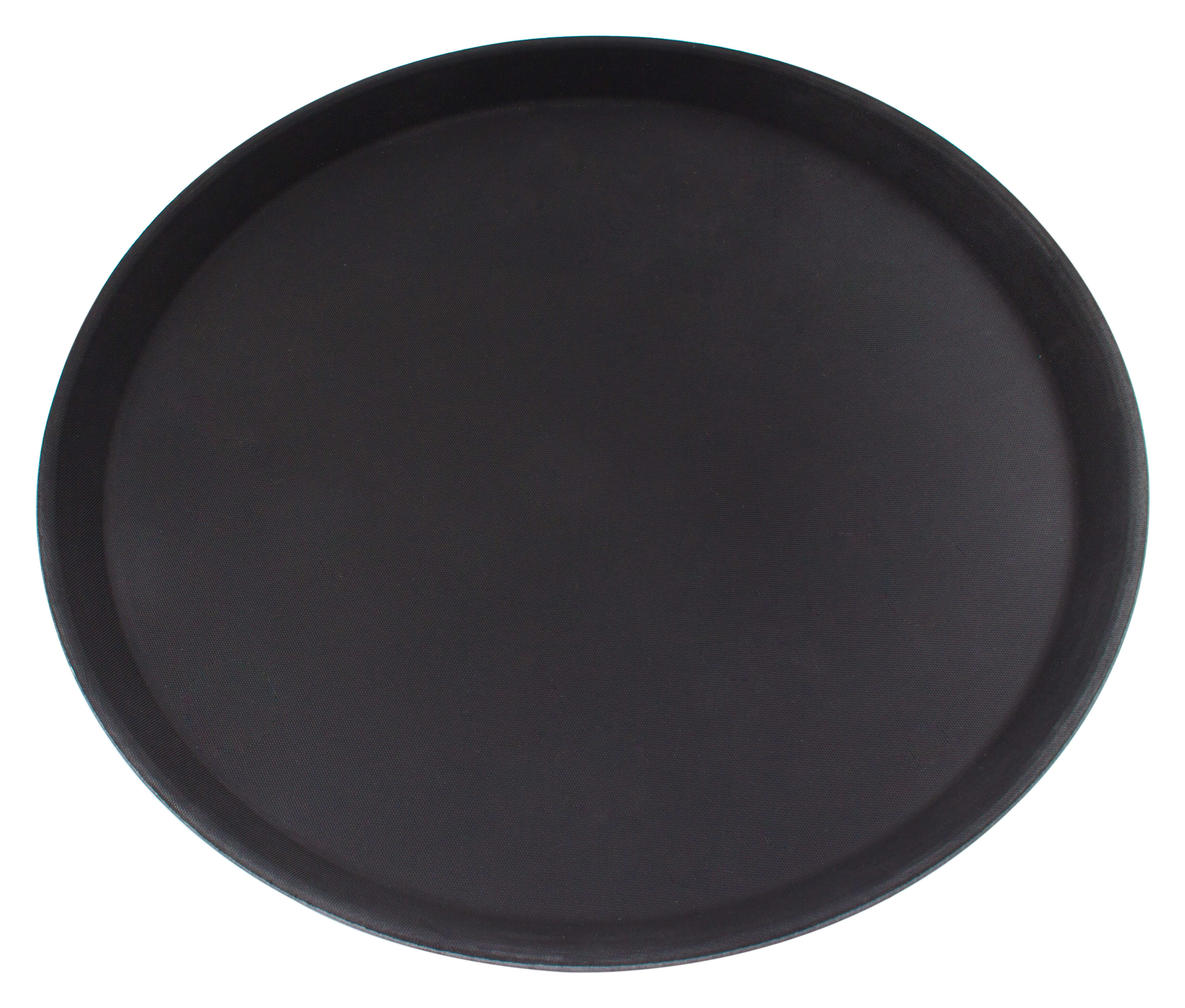 Bandeja de servicio, plástico reforzado con fibra de vidrio, negro, 36 cm