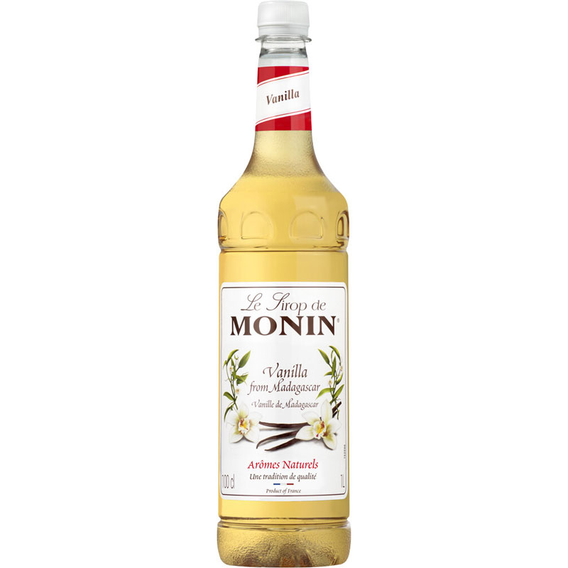 Vainilla de Madagascar - Sirope Monin, botella PET (1,0 l)