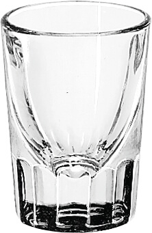 Vasos de chupito y Shots & Shooters de whisky acanalados, Onis - 45 ml