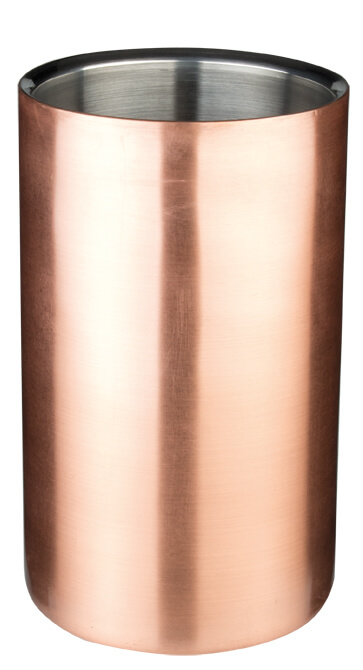 Enfriador térmico para botellas, Prime Bar - color cobre