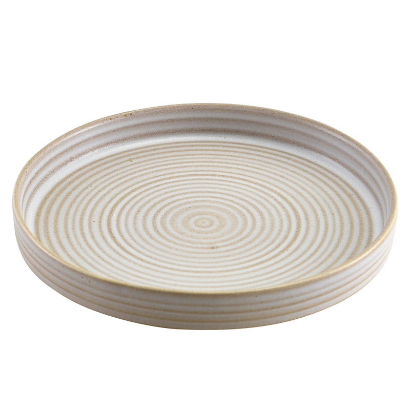 Plato de presentación Antigo de gres Barley – 18 cm (6 uds)